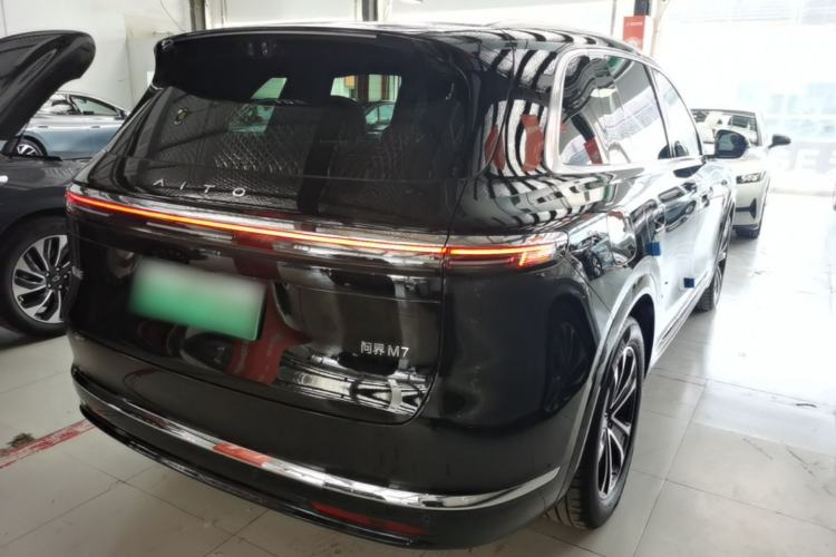 Used Hima AITO M7 2026 Model Range-Extending Max All-Wheel Drive 5-Seater Version Rear Right 45 Deg