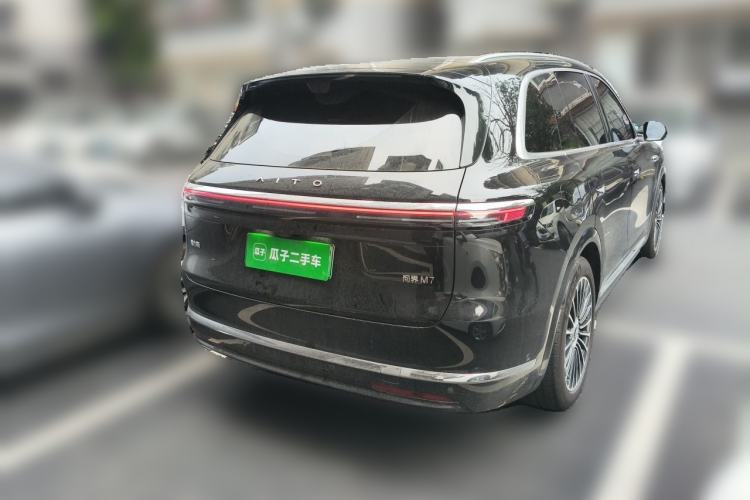 Used Hima AITO M7 2026 Model Range-Extending Max All-Wheel Drive 5-Seater Version Rear Right 45 Deg