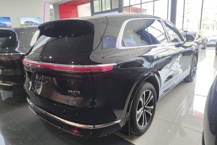 Used Hima AITO M7 2026 Model Pure Electric Max All-Wheel Drive 5-Seater Version Rear Right 45 Deg
