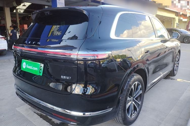 Used Hima AITO M7 2026 Model Range-Extending Ultra All-Wheel Drive 5-Seater Version Rear Right 45 Deg