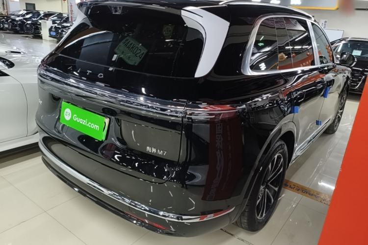 Used Hima AITO M7 2026 Model Range-Extending Max All-Wheel Drive 5-Seater Version Rear Right 45 Deg