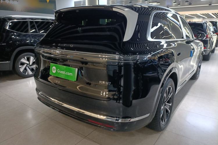 Used Hima AITO M7 2026 Model Range-Extending Pro+ All-Wheel Drive 5-Seater Version Rear Right 45 Deg