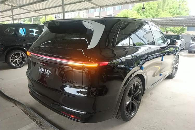 Used Hima AITO M7 2026 Model Range-Extending Ultra All-Wheel Drive 6-Seater Version Rear Right 45 Deg