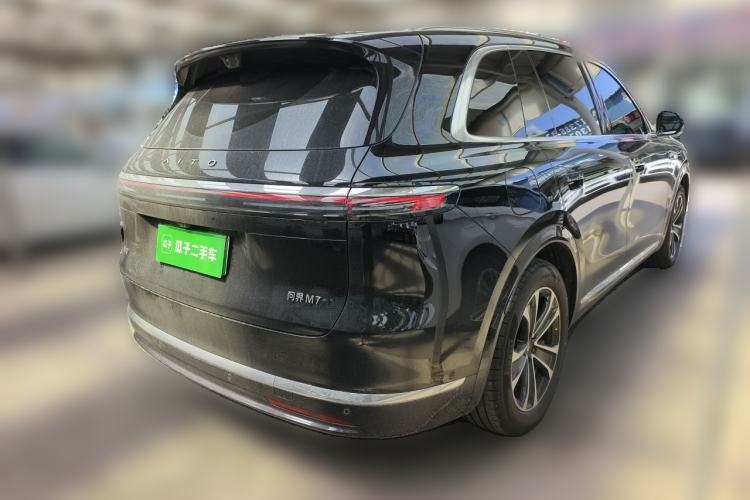 Used Hima AITO M7 2026 Model, Range-Extended Max Four-Wheel-Drive Version, 5 Seats (896-line LiDAR) Rear Right 45 Deg
