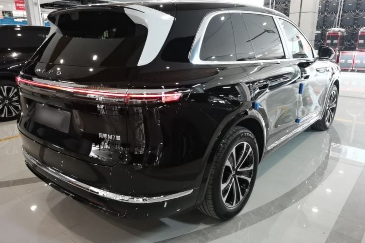 Used Hima AITO M7 2026 Model Pure-Electric Max Long-Range Edition, 6-seater (896-line LiDAR) Rear Right 45 Deg