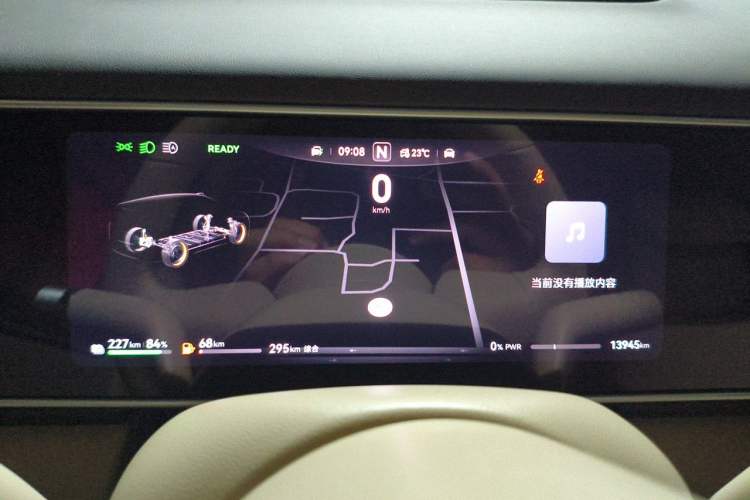 Used Hima AITO M7 2026 Model Range-Extending Max All-Wheel Drive 6-Seater Version Instrument Cluster