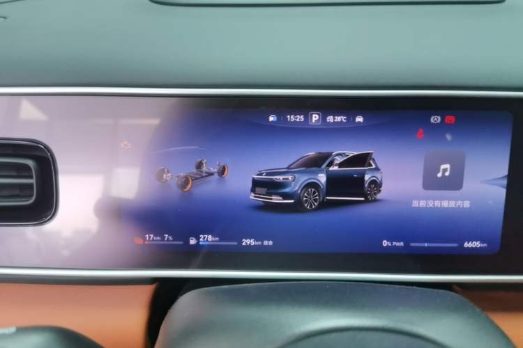 Used Hima AITO M7 2026 Model Range-Extending Max All-Wheel Drive 5-Seater Version Instrument Cluster