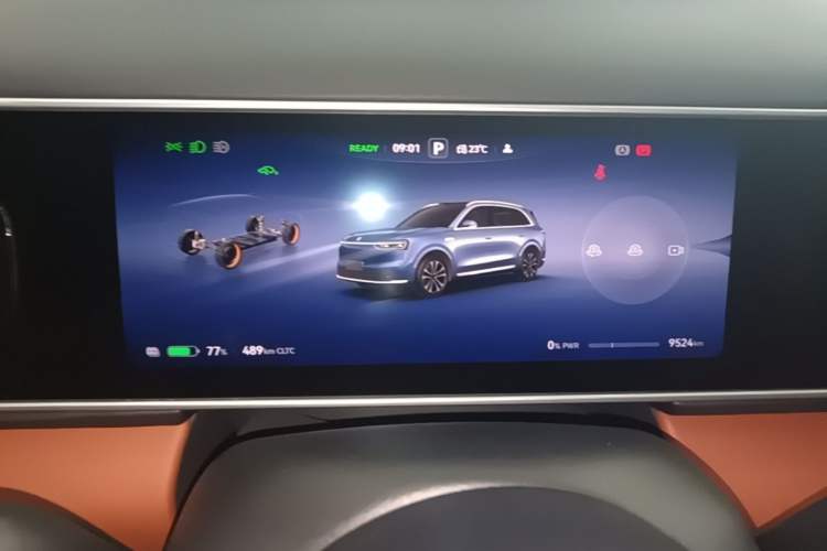 Used Hima AITO M7 2026 Model Pure Electric Max All-Wheel Drive 5-Seater Version Instrument Cluster