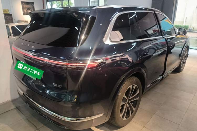 Used Hima AITO M7 2026 Model Range-Extending Max All-Wheel Drive 6-Seater Version Rear Right 45 Deg