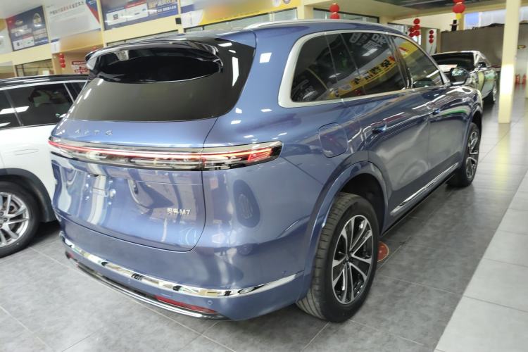 Used Hima AITO M7 2026 Model Range-Extending Ultra All-Wheel Drive 5-Seater Version Rear Right 45 Deg
