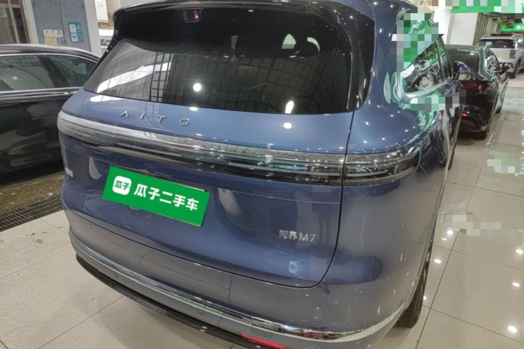 Used Hima AITO M7 2026 Model Range-Extending Ultra All-Wheel Drive 6-Seater Version Rear Right 45 Deg