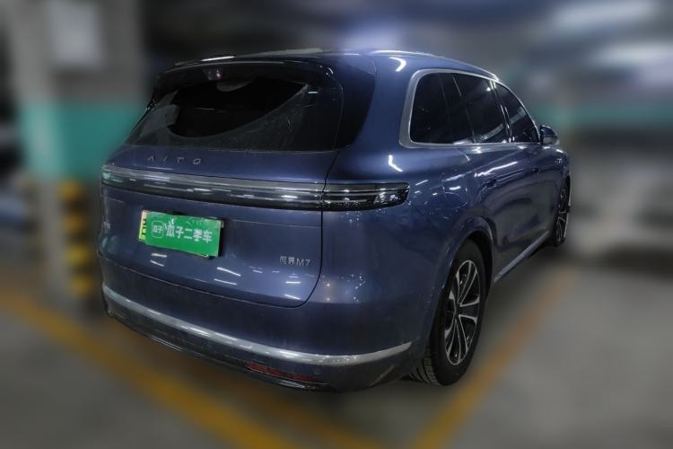 Used Hima AITO M7 2026 Model Range-Extending Max All-Wheel Drive 5-Seater Version Rear Right 45 Deg