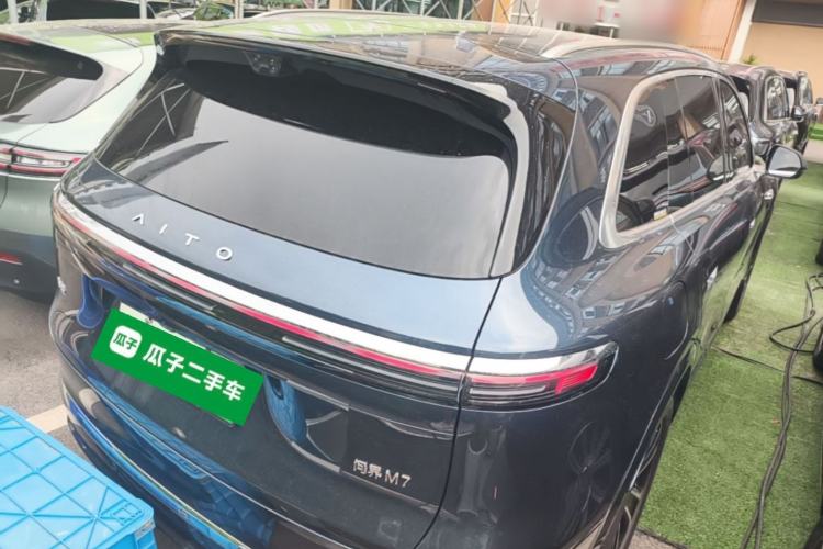 Used Hima AITO M7 2026 Model Range-Extending Max All-Wheel Drive 5-Seater Version Rear Right 45 Deg