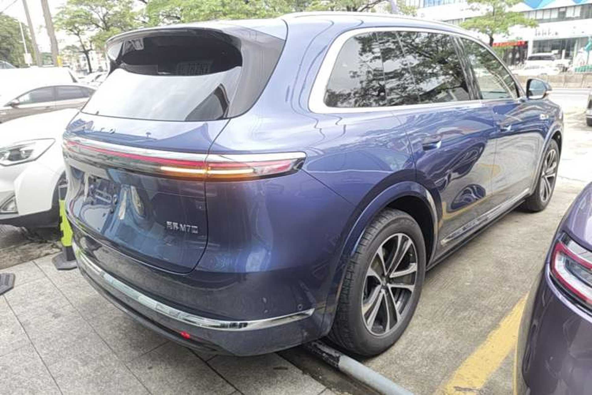 Used Hima AITO M7 2026 Model Pure Electric Ultra All-Wheel Drive 5-Seater Version Rear Right 45 Deg