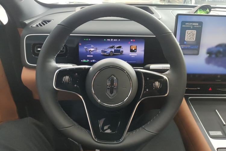 Used Hima AITO M7 2026 Model Range-Extending Ultra All-Wheel Drive 5-Seater Version Steering Wheel