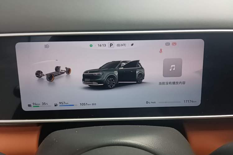 Used Hima AITO M7 2026 Model Range-Extending Max All-Wheel Drive 5-Seater Version Instrument Cluster