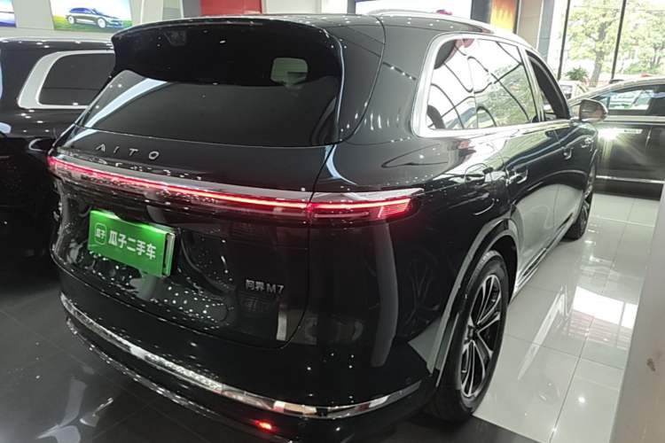 Used Hima AITO M7 2026 Model Range-Extending Ultra All-Wheel Drive 5-Seater Version Rear Right 45 Deg