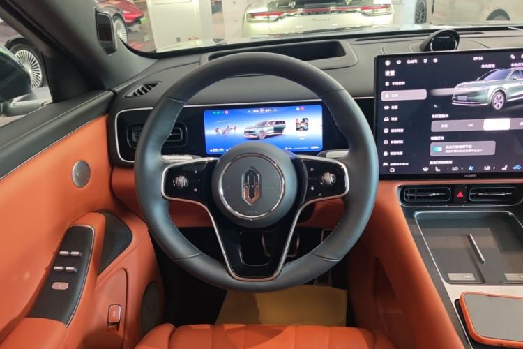 Used Hima AITO M7 2026 Model Range-Extending Ultra All-Wheel Drive 5-Seater Version Steering Wheel