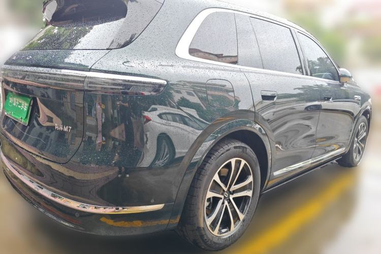 Used Hima AITO M7 2026 Model Range-Extending Max All-Wheel Drive 6-Seater Version Rear Right 45 Deg