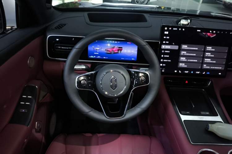 Used Hima AITO M7 2026 Model Range-Extending Ultra All-Wheel Drive 5-Seater Version Steering Wheel