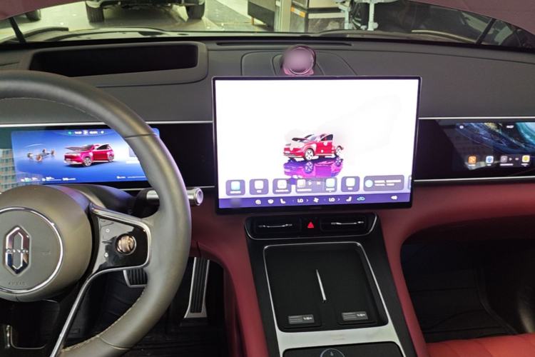Used Hima AITO M7 2026 Model Range-Extending Ultra All-Wheel Drive 5-Seater Version Center Console