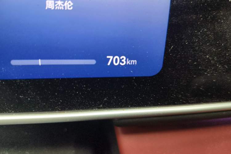 Used Hima AITO M7 2026 Model Range-Extending Ultra All-Wheel Drive 5-Seater Version Odometer Close Up