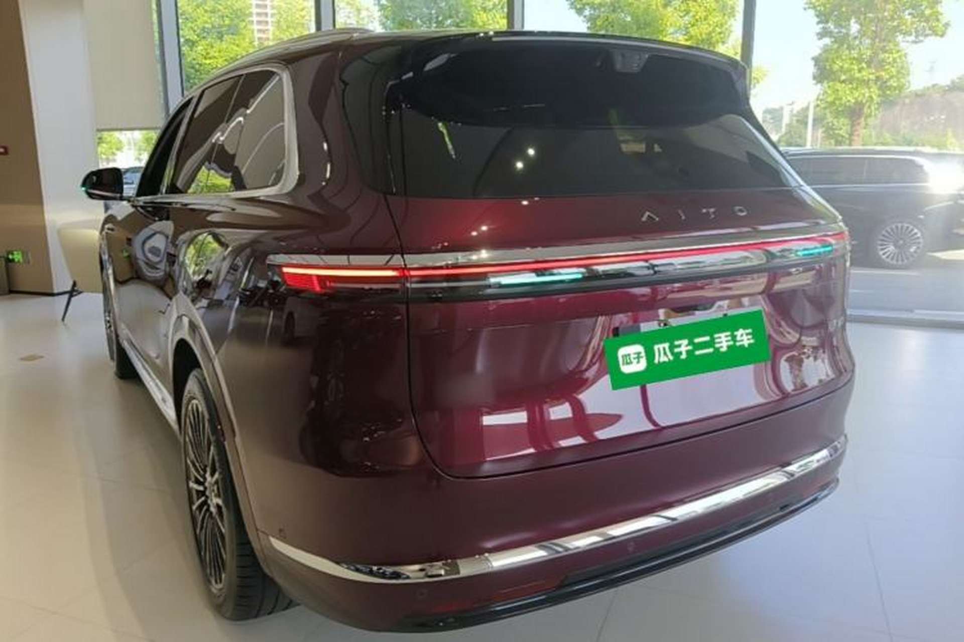 Used Hima AITO M7 2026 Model Range-Extending Ultra All-Wheel Drive 5-Seater Version Rear Left 45 Deg