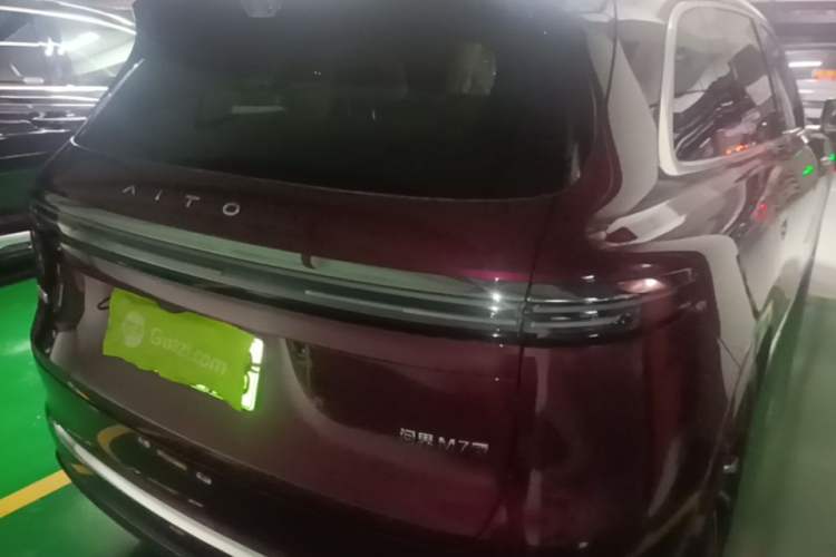 Used Hima AITO M7 2026 Model Pure Electric Max Long Range 5-Seater Version Rear Right 45 Deg