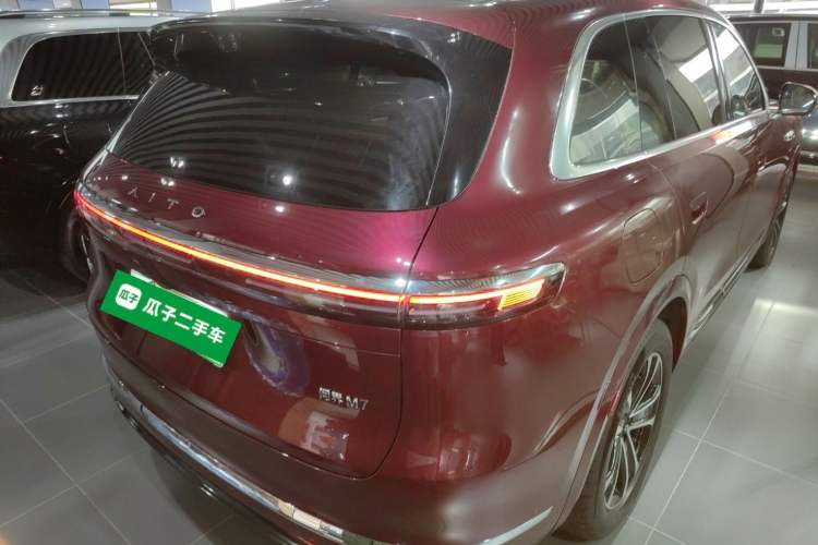 Used Hima AITO M7 2026 Model Range-Extending Max All-Wheel Drive 5-Seater Version Rear Right 45 Deg