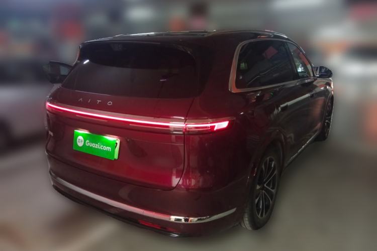 Used Hima AITO M7 2026 Model Range-Extending Max All-Wheel Drive 5-Seater Version Rear Right 45 Deg