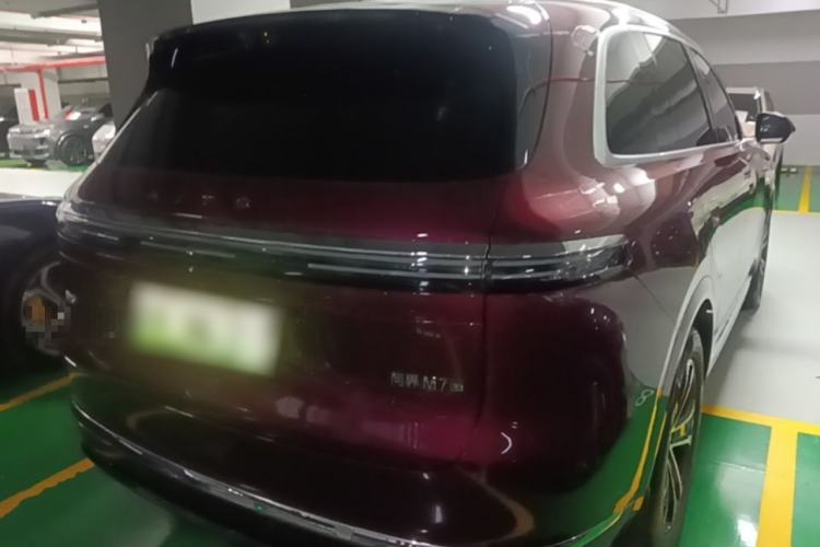 Used Hima AITO M7 2026 Model Pure Electric Max Long Range 5-Seater Version Rear Right 45 Deg