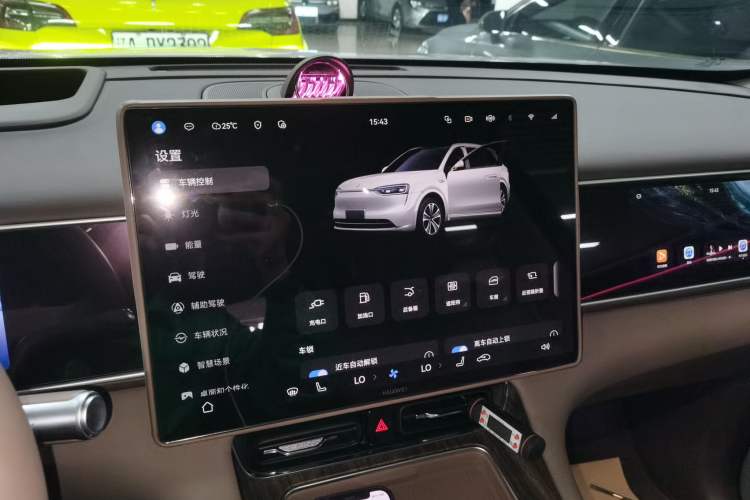 Used Hima AITO M7 2026 Model Range-Extending Max All-Wheel Drive 5-Seater Version Audio And AC Panel