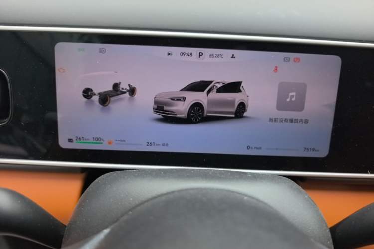 Used Hima AITO M7 2026 Model Range-Extending Max All-Wheel Drive 6-Seater Version Instrument Cluster