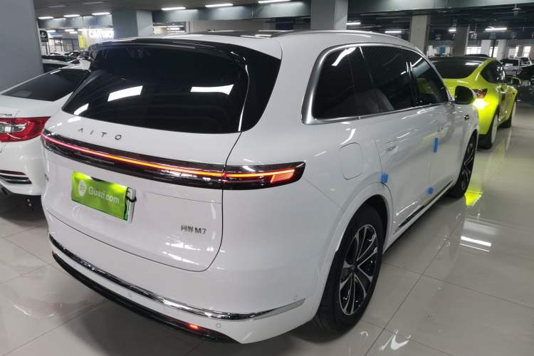 Used Hima AITO M7 2026 Model Range-Extending Max All-Wheel Drive 5-Seater Version Rear Right 45 Deg