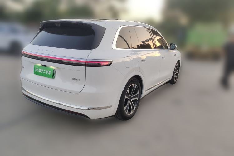 Used Hima AITO M7 2026 Model Range-Extending Max All-Wheel Drive 5-Seater Version Rear Right 45 Deg