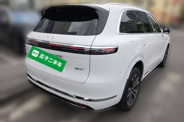 Used Hima AITO M7 2026 Model Range-Extending Max All-Wheel Drive 6-Seater Version Rear Right 45 Deg