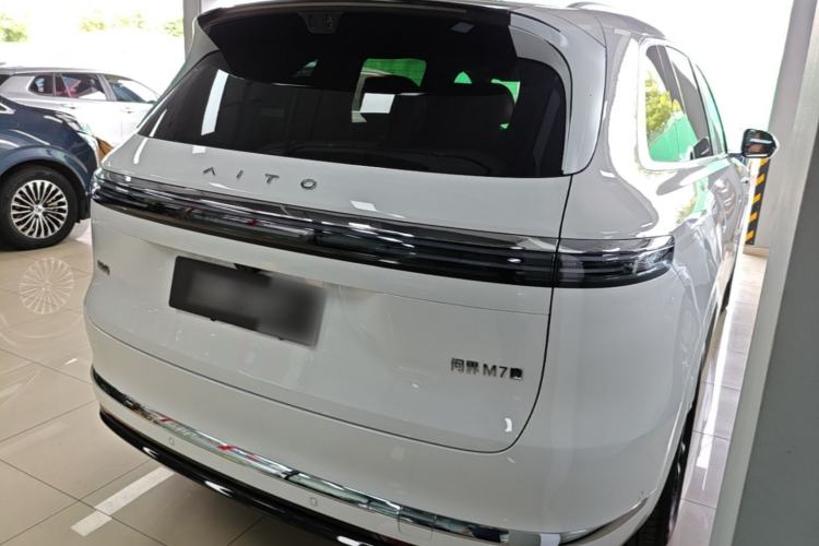 Used Hima AITO M7 2026 Model Pure Electric Max Long Range 6-Seater Version Rear Right 45 Deg
