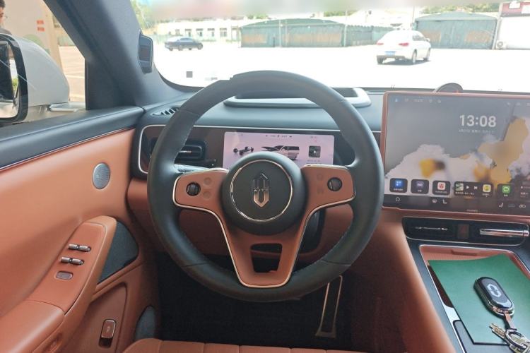 Used Hima AITO M7 2026 Model Range-Extending Ultra All-Wheel Drive 5-Seater Version Steering Wheel