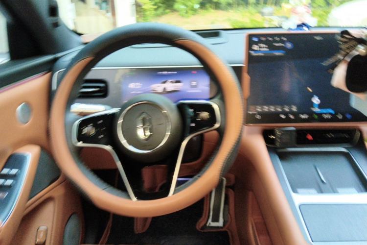 Used Hima AITO M7 2026 Model Pure Electric Max Long Range 5-Seater Version Steering Wheel
