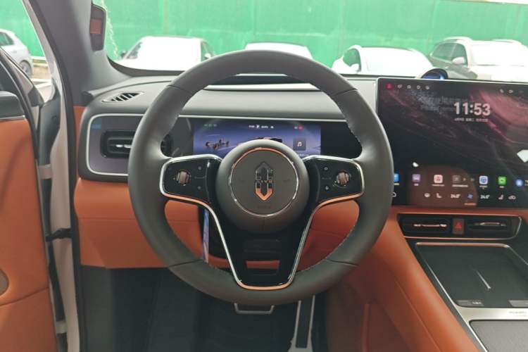 Used Hima AITO M7 2026 Model Pure Electric Max Long Range 6-Seater Version Steering Wheel