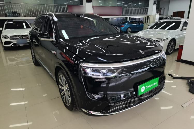 Used Hima AITO M8 2025 Model, Pure Electric Max+ Six-Seat Long-Range Version Front Right 45 Deg