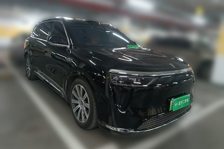 Used Hima AITO M8 2025 Model Pure Electric Ultra Six-Seat Four-Wheel-Drive Version Front Right 45 Deg