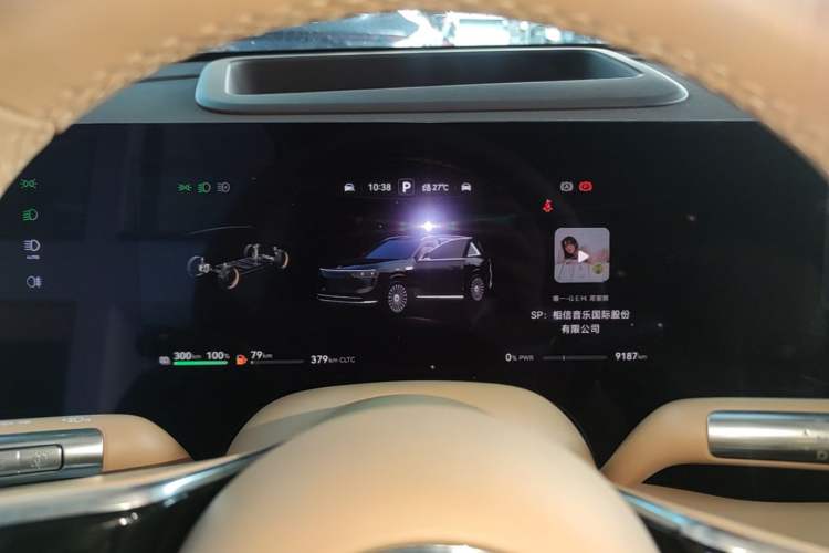 Used Hima AITO M8 2025 Extended-Range Ultra Version 53.4 kWh 6-Seater Edition Instrument Cluster