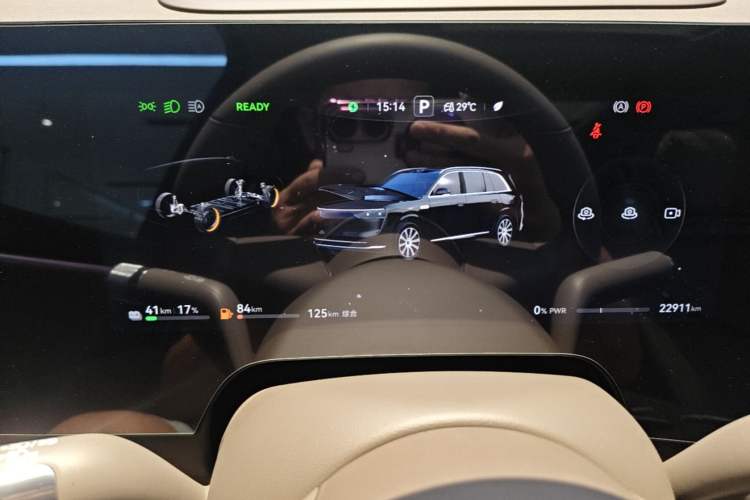 Used Hima AITO M8 2025 Extended-Range Max+ Version 53.4 kWh 5-Seater Edition Instrument Cluster