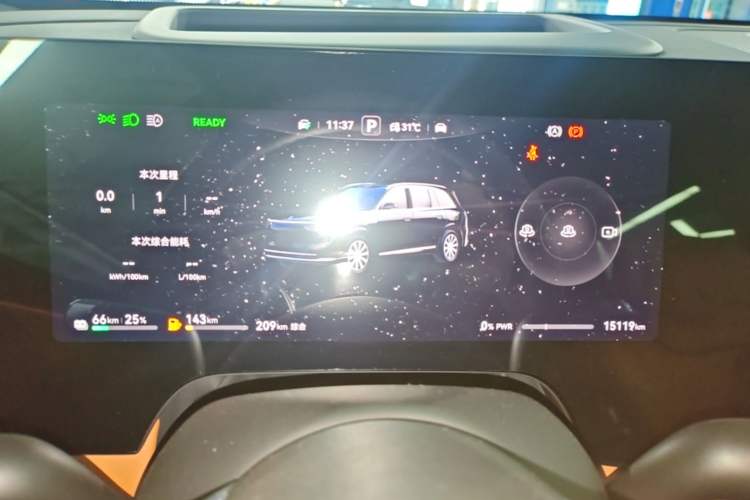 Used Hima AITO M8 2025 Extended-Range Max+ Version 53.4 kWh 6-Seater Edition Instrument Cluster