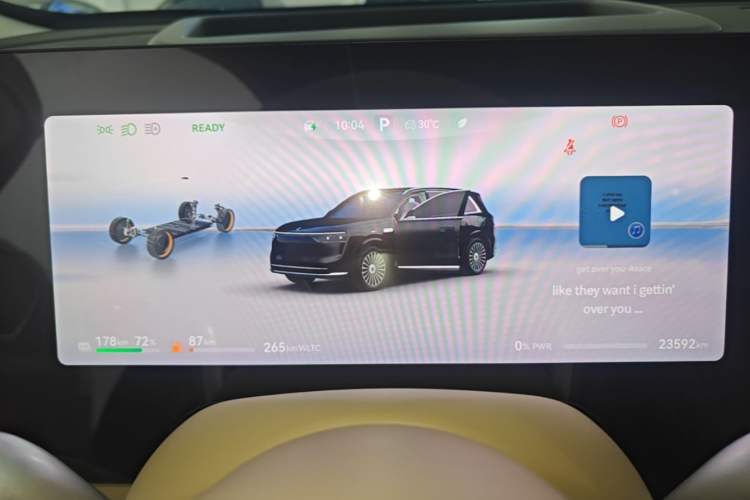 Used Hima AITO M8 2025 Extended-Range Max+ Version 53.4 kWh 6-Seater Edition Instrument Cluster