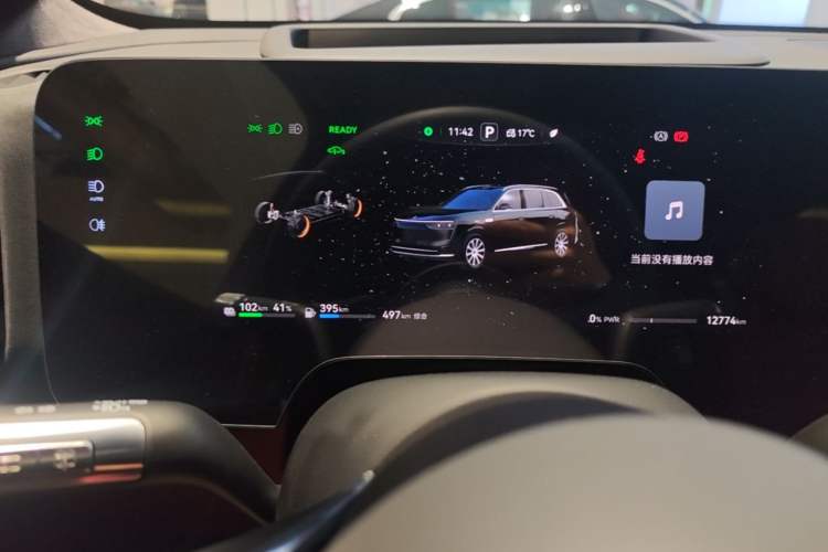 Used Hima AITO M8 2025 Extended-Range Max+ Version 53.4 kWh 5-Seater Edition Instrument Cluster