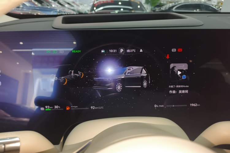 Used Hima AITO M8 2025 Extended-Range Max+ Version 53.4 kWh 6-Seater Edition Instrument Cluster