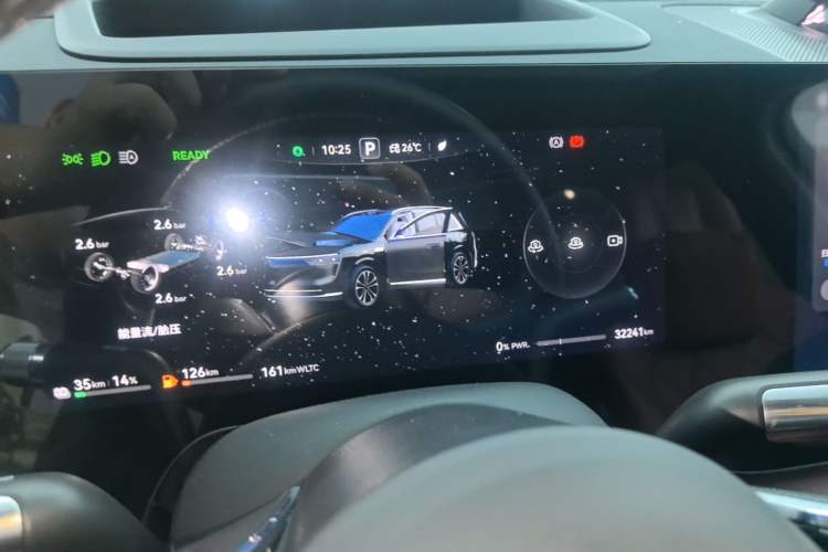 Used Hima AITO M8 2025 Extended-Range Ultra Version 53.4 kWh 5-Seater Edition Instrument Cluster