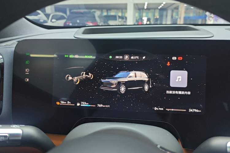 Used Hima AITO M8 2025 Extended-Range Max+ Version 53.4 kWh 6-Seater Edition Instrument Cluster